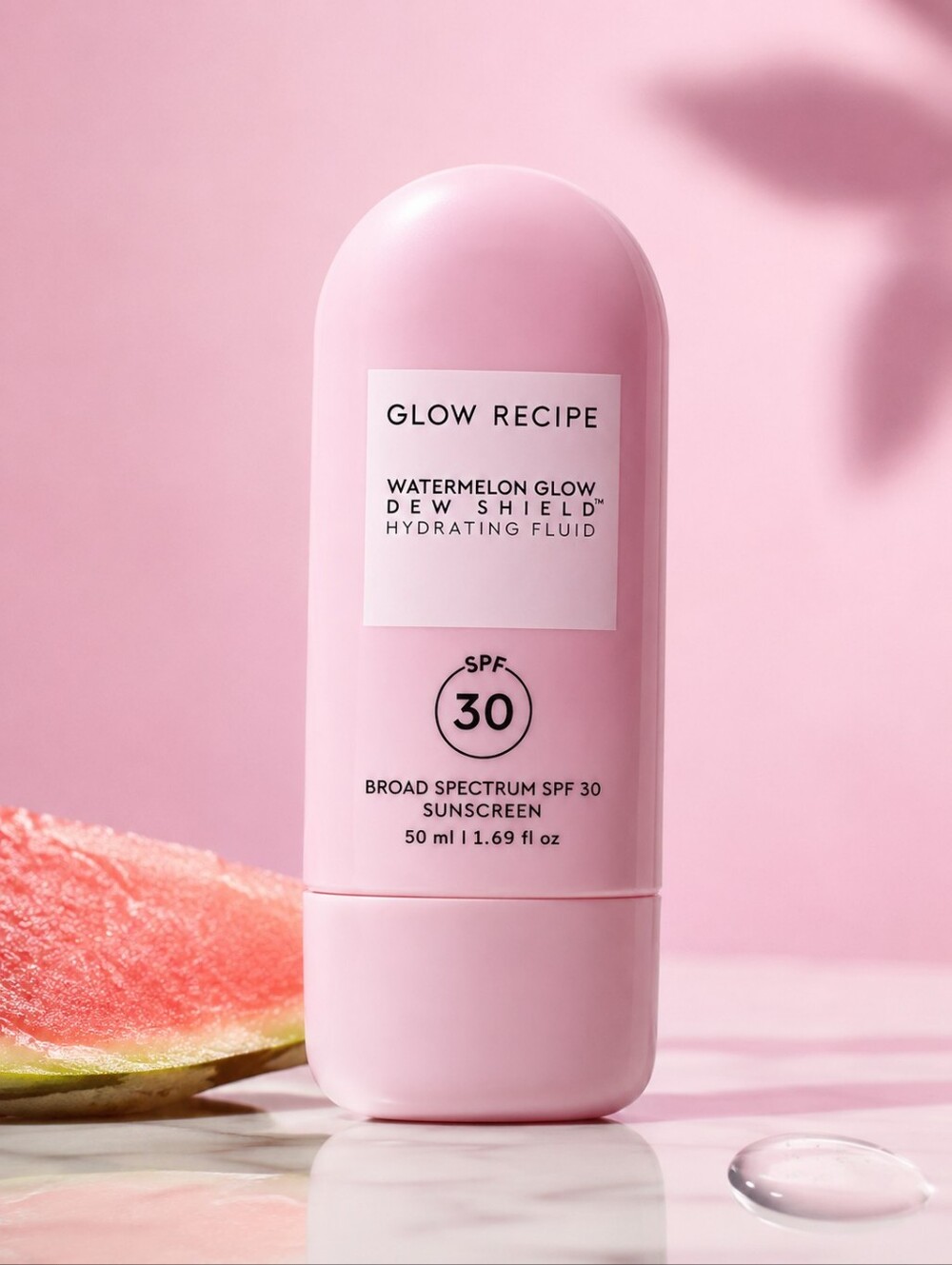 Glow Recipe Watermelon Glow Dew Shield SPF30 Hydrating Fluid Sunscreen 50ml NEW!